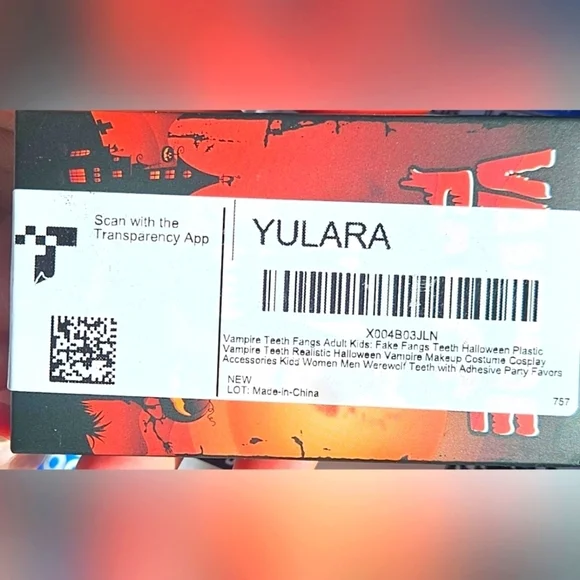 Vampire Teeth Fangs Adult and Kids - Picture 5 of 6